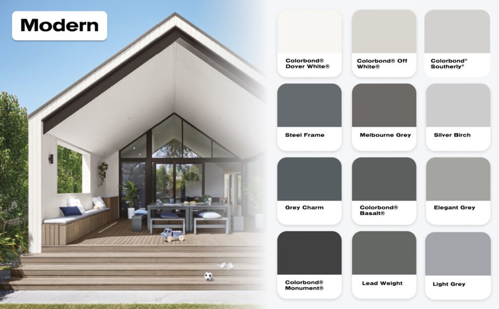modern deck painting colors